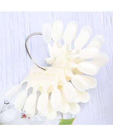 Mikinona 1 Set Demonstration Color Board Nail Art Tool Color Model Nail Color Display Tips Nail Polish Color Display Ring Nail Polish Rack Nail Color Display Sticks Manicure Tools Size 1 As Shown - Buy Online on SooperMarket.com