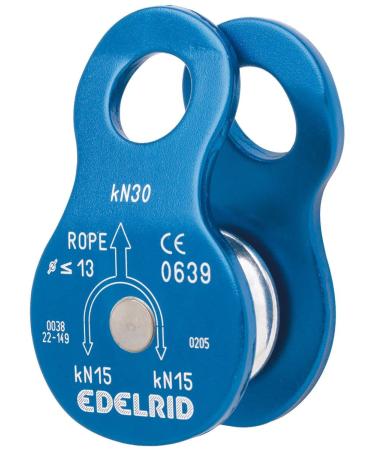 Edelrid rope pulley Turn pulley blue One Size 717890003000