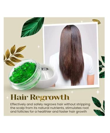 Camellia Seed Oil Capsules for Hair Growth & Repair (30ct) - For Dry, Damaged, Split-End Hair - All Hair Types - 1 Box - Buy Online on SooperMarket.com
