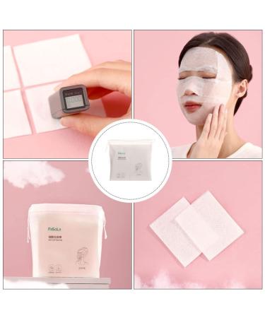Beaupretty Cotton Makeup Pads - 200pcs Facial Cleaning & Makeup Remover Pads | Compressed Sponges for Easy Use - Buy Online on SooperMarket.com