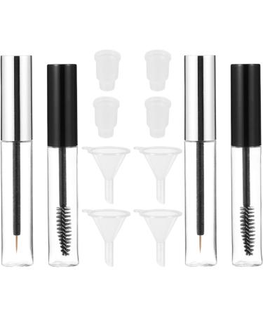 KALLORY 6 Sets Mascara Tube Clear Eyelash Mascara Eyelash Wand Tube Mascara Wand Sample Self Made Travel 10.5X1.5CMx3pcs Assorted Colorx3pcs - Buy Online on SooperMarket.com