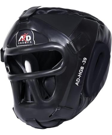 ARD Leather Art Black MMA Boxing Head Guard - Large Size - Buy Online on SooperMarket.com