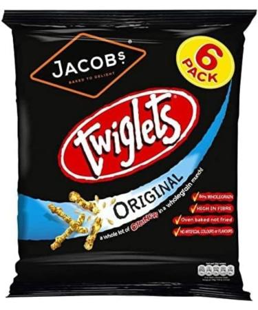 Snack Pack Bundle Containing Jacob's Twiglets Original 24g x 6 per Pack (4 Pack) - Buy Online on SooperMarket.com