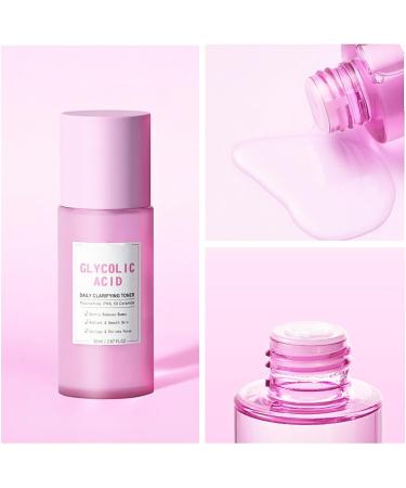 Glycolic Acid Toner Repair Acne Skin Toner Exfoliant Black Head Remover for Face Niacinamide Serum Anti Aging Serum Firming Smooth Skin - Buy Online on SooperMarket.com
