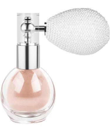 Shimmering Body Glitter Spray - Nude Pink Highlighter for Hair, Face & Body - High Gloss Makeup Sparkle - Buy Online on SooperMarket.com