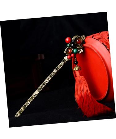 Mikinona Hairpin Vintage Decor Chinese Vintage Hair Clips Chinese Hair Chopstick Chinese Hair Accessories Hair Bun Stick Hanfu Hair Sticks Chinese Hair Forks Classic Alloy Woman Metal - Buy Online on SooperMarket.com