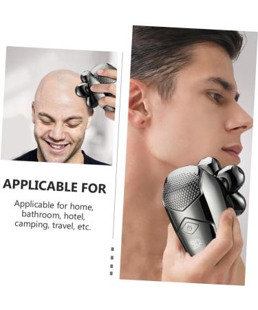 Buy 2 Sets Electric Shaver for Men - Rechargeable Beard Razor with 6 Heads | International Shipping Available - Buy Online on SooperMarket.com