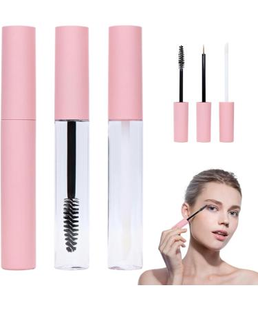 Empty Mascara Tube 3Pcs 10ml Empty Mascara Tube and Wand Empty Lip Gloss and Eyeliner Tube Refillable Mascara Tubes Empty for Castor Oil Empty Mascara Tube And Wand - Buy Online on SooperMarket.com