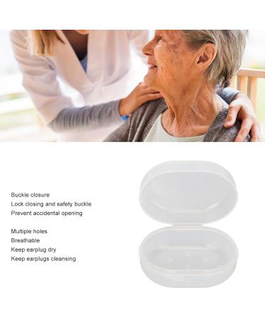 Swimming Earplug Storage Box - Set of 2 | Buckle Closure | Breathable Holes | Travel Case for Earplugs - Buy Online on SooperMarket.com