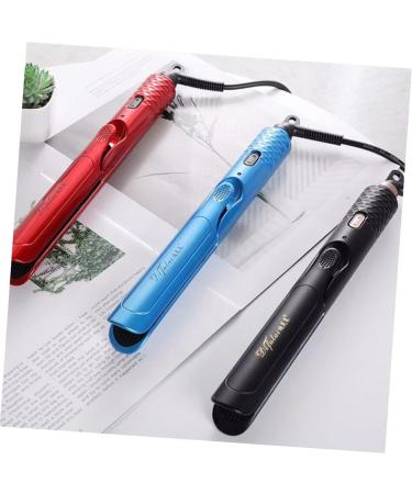 BELLIFFY 1pc Curling Iron Hair Straightener Brush Curling Wand Hair Straightening Comb Hair Curler Black 29.00X3.00X3.00CM Black - Buy Online on SooperMarket.com