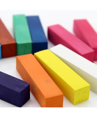 Hair Chalk 12 Colors Temporary Hair Dye Safe Hair Chalk for Kids Washable Temporary Hair Colour Pen Colorful Great Toy Temporary Hair Color for Halloween Carnival - Buy Online on SooperMarket.com