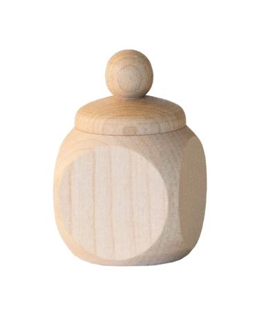 Chinchilla milk tooth box made of natural ahorn wood made in Germany |Children tooth box for milk teeth |Storage |Souvenir |Gift for birth baptism school enrollment kindergarten without imprint