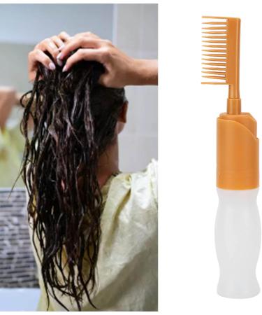 Hair Dye Bottle 110ml Hair Dye Bottle With Comb and Graduated Scale Root Comb Applicator Bottle Graduated Scale for Home Barber Shop Scalp Treatment - Buy Online on SooperMarket.com