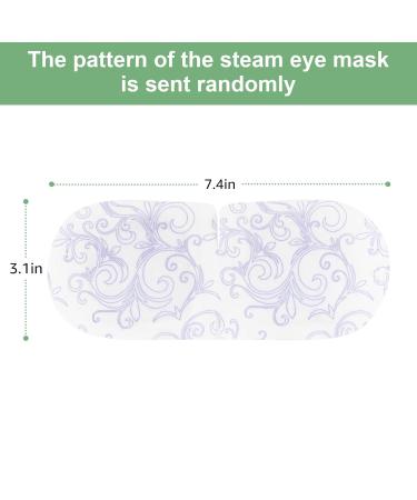 MEECI 16-Pack Steam Eye Mask for Sleeping and Dry Eyes - Disposable Warm Compress Masks for Dark Circles and Puffiness Relief - Soothing Eye Care Pads - Unscented - Buy Online on SooperMarket.com