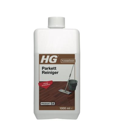 HG parquet cleaner (product 54) 1000 ml concentrated parquet cleaner for wiping for regular strip -free cleaning and protection against wear