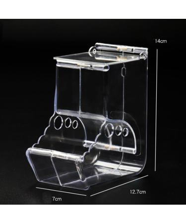Hamsters Feeder Small Animals Automatic Dispenser Gravity Auto Dispensers Pet Pellets Food Storage Bowl - Dwarf Hamster Gerbils Mice Hedgehog Guinea Pig and Other Small Animal Ideal Feeding Station - Buy Online on SooperMarket.com