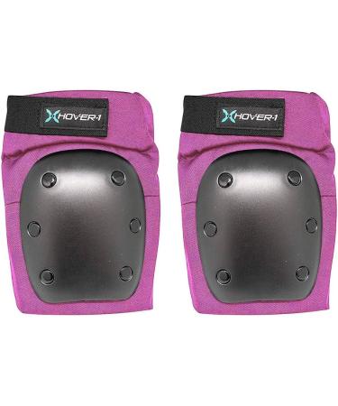 Hover-1 Nylon Protective Elbow Pads | Knee Pads & Wrist Guards for Ages 8+ | Hard PP Shells & EVA Foam Padding | Medium Size | Pink - Buy Online on SooperMarket.com