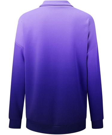 Christmas Women's Color Block Sweatshirt - Purple X-Large | Long Sleeve Crewneck Sweater - Buy Online on SooperMarket.com