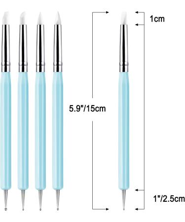 10Pcs Silicone Clay Sculpting Dotting Tools for DIY Pottery Craft & Handicraft - Buy Online on SooperMarket.com
