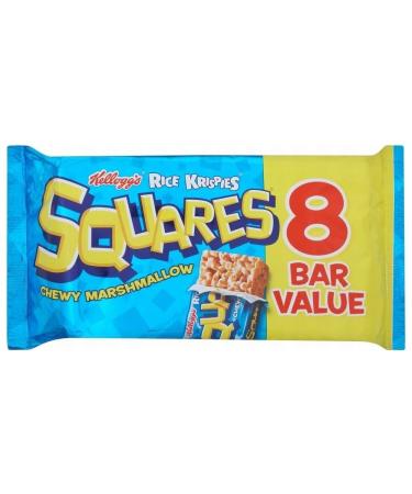 Kellogg's Rice Krispies Treats Squares Marshmallow 8 X 20G Marshmallow 8 pieces (1Pack)