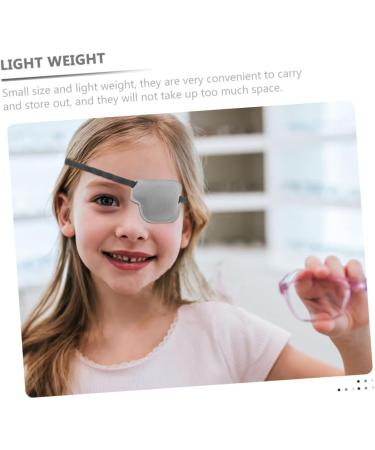 ORFOFE 6 Pcs Single Eye Mask Small Eye Protector Adjustable Eye Cover Lazy Eye Glasses Eye Patch Polyester - Buy Online on SooperMarket.com
