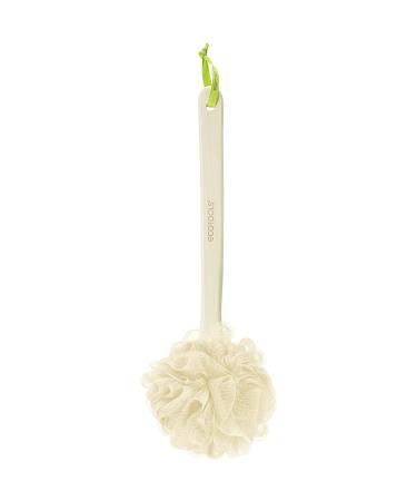 EcoTools 2-in-1 Bath Brush Shower Loofah with Handle Deep Cleansing and Exfoliating for Men and Women Vegan, Cruelty-Free 1 Count - Buy Online on SooperMarket.com