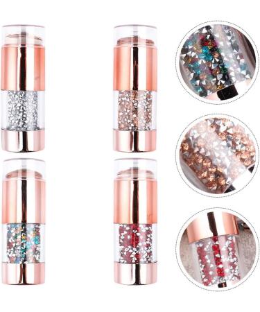Beavorty 4-Piece Double-Headed Silicone Nail Stamp Set | Clear Manicure Art & DIY Nail Design - Buy Online on SooperMarket.com