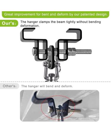 SELEWARE Heavy Duty I-Beam Heavy Bag Hanger with 360 Swivel - Boxing Punching Bag Mount for Gym Training - Buy Online on SooperMarket.com