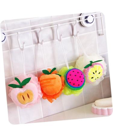 Beavorty 12 Pcs Bath Balls & Shower Poufs - Two-Color Mesh Sponge - Elevate Your Bathing Experience | International Shipping Available - Buy Online on SooperMarket.com