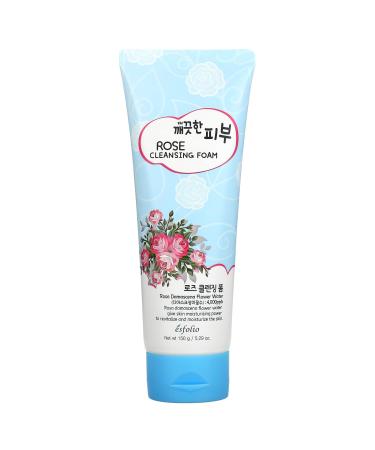 Esfolio Rose Cleansing Foam 5.29 ounces