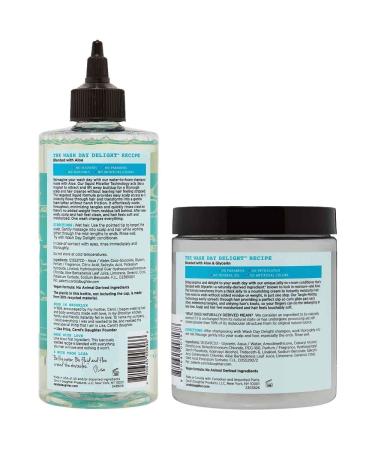 Carol's Daughter Wash Day Delight Sulfate Free Shampoo & Conditioner Gift Set - Curly, Natural, and Textured Hair Care with Aloe and Micellar Technology - Buy Online on SooperMarket.com
