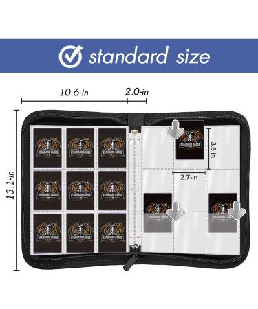 POKONBOY 720 Pockets Trading Card Binder Sleeves - Blue | Card Holder Case for Baseball, Football Trading Cards - Buy Online on SooperMarket.com