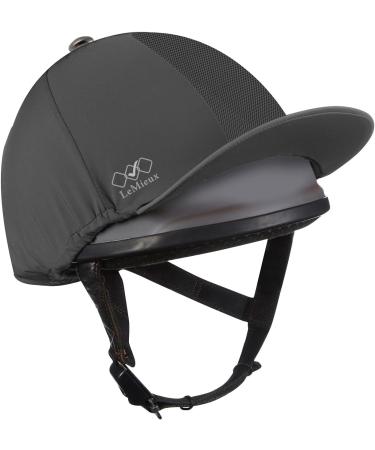 LeMieux Unisex Pro Mesh Hat Silk - Breathable Headwear with 4 Way Stretch Fabric - Snug & Secure Fit - One Size Black - Buy Online on SooperMarket.com