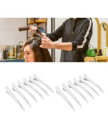 Hair Styling Clips Plastic Sturdy White Practical Duckbill Hair Clip for Hairstyling - Buy Online on SooperMarket.com
