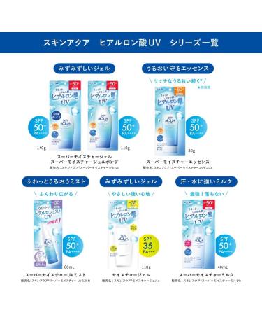 Skin Aqua Super Moisture UV Mist 60ml - SPF50+/PA++++ - Buy Online on SooperMarket.com