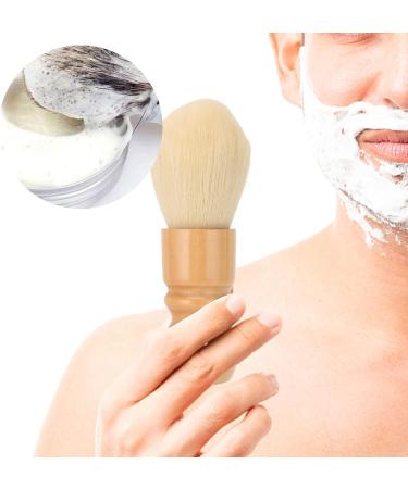 Premium Nylon Shaving Brush for Men | Professional Facial Foam & Trim Brush for Home & Salon Use - Buy Online on SooperMarket.com