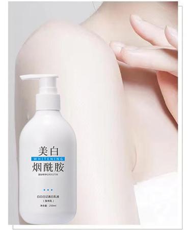 250ml Niacinamide Body Lotion for Skin Whitening Body Moisturiser Moisturizing Hydration Skin Repair Suitable for Arms Legs - Buy Online on SooperMarket.com