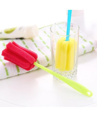 Wineglass Sponge Cup Brush Feeding Bottle Cleaner Kitchen Cleaning Tool - Buy Online on SooperMarket.com