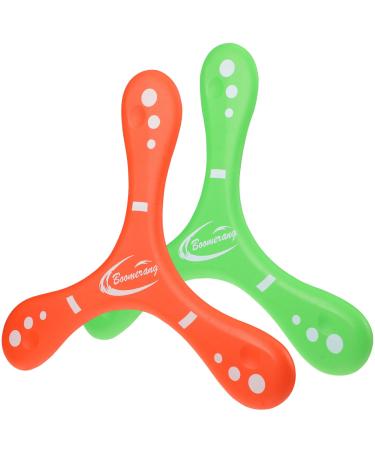 ToddMomy 2 pieces Eva-Bumerang for children foam returning boomerang outdoors flying boomerang toys for children beginners sports toys