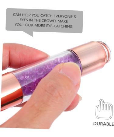 minkissy 2pcs Nail Stamp Nail Art Stamper Head French Tip Nail Tool Nail Art Stamp Tool Nail Art Stamper for French Manicure Nail Art Stamping Tools Silica Gel Template Purple Printing 11.50X2.00X2.00CM Purple - Buy Online on SooperMarket.com