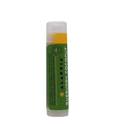 Alaffia Everyday Coconut Vegan Lip Balm - Purely Coconut 0.15 oz | Hydrating & Natural - Buy Online on SooperMarket.com
