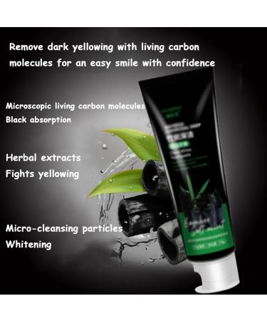 Bamboo Charcoal Deep Clean Toothpaste 100g | Activated Carbon Teeth Whiteners | Stain Remover & Fresh Breath | Buy Internationally - Buy Online on SooperMarket.com