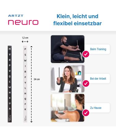 ARTZT Neuro Eye Trainer Vision Stick Set of 2 - Multicolored Eye Exercise Tools | Improve Vision | International Shipping - Buy Online on SooperMarket.com