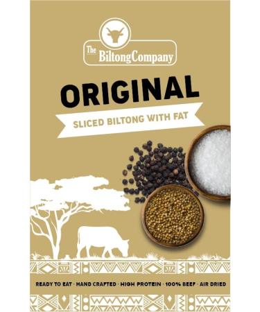 Biltong Sliced 500g Original Flavour - High Fat Content - Pack of 1 - Buy Online on SooperMarket.com