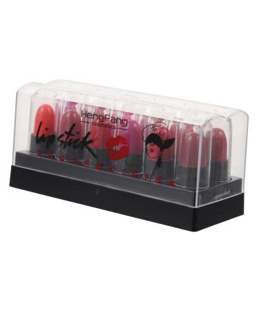 Mikinona 12pcs Eye Shadow Stick Suit Cosmetics Safe Eyeshadow Crayon Colorful Eyeshadow Crayon Lipstick Major