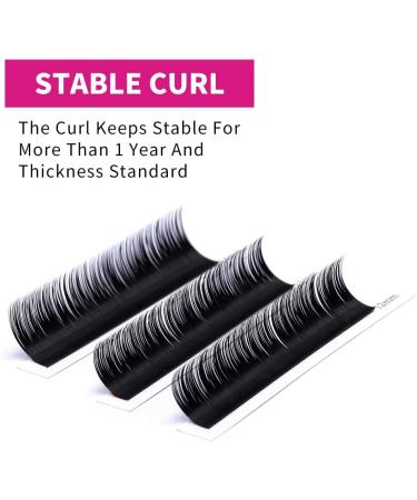 Fadlash Easy Fan Lashes C Curl 0.03 9-17mm Mixed Length Russian Eyelashes Extensions - Buy Online on SooperMarket.com
