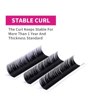 Individual Classic Eyelash Extensions 0.15mm D Curl Mix (8-14mm) - Professional Natural Look - Buy Online on SooperMarket.com