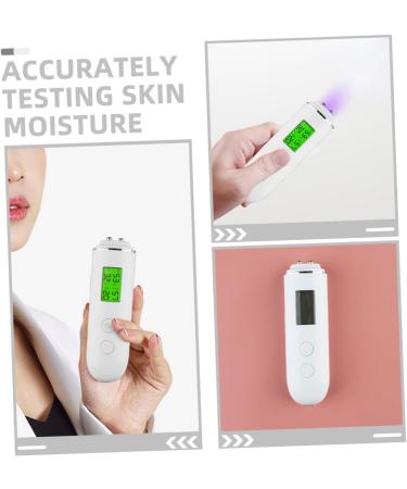 PLAFOPE Skin Tester Skin Tag Remover Pen Skin Hydration Sensor Skin Care Pen Skin Meter Plastic Shell White - Buy Online on SooperMarket.com