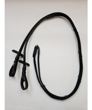 Buy Nilo Bridle Horse Hanna (Full) - Rhinestone Head Straps & Reins - High-Quality Black Bridle for Warmbloods - Buy Online on SooperMarket.com