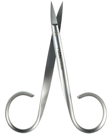Rubis Classic curved nail scissors - High-quality pointed professional nail scissors for fingernails and cuticles fine